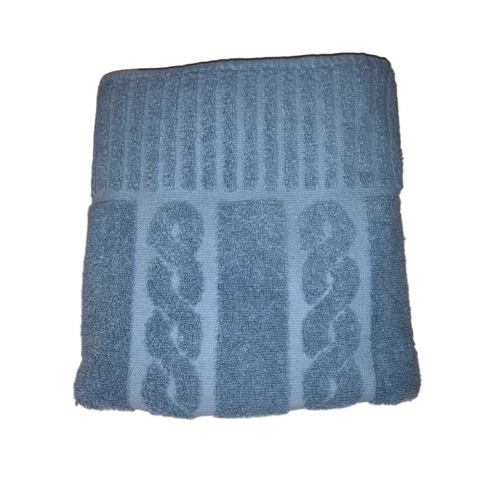 Gloria Vanderbilt Blue bath Towel One Size